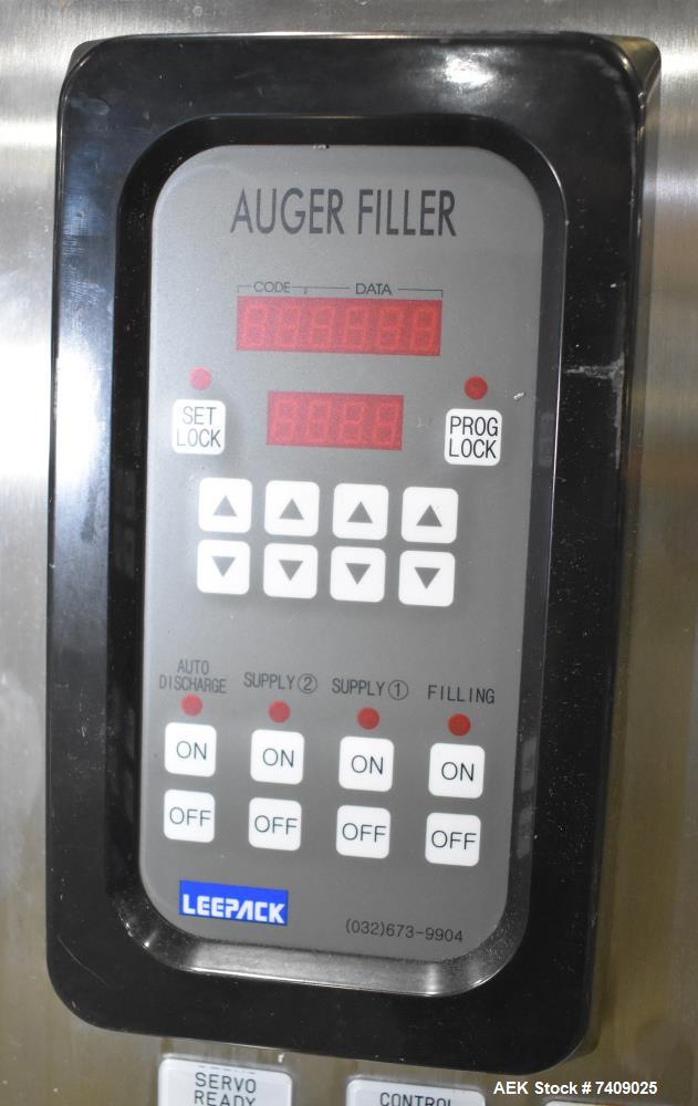 Used Leepack AW-590IV Servo Powder Auger Filler